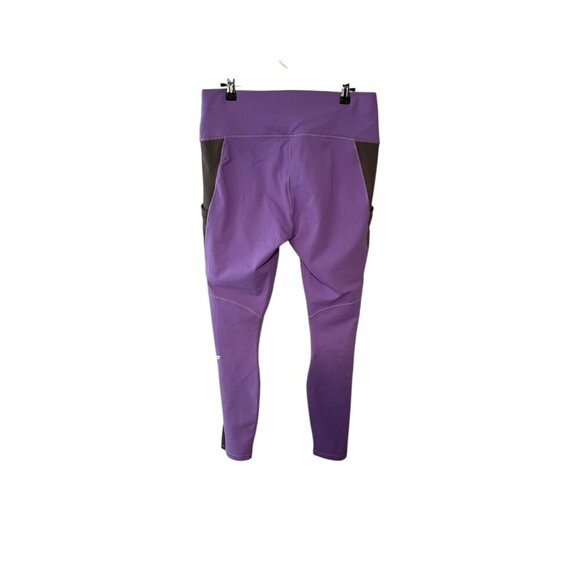 Fabletics On-The-Go PowerHold High-Waisted Pocket Leggings Ultraviolet Mesh XL - Picture 7 of 10